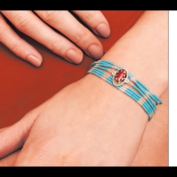 Hipanema Ibis Turquoise Bracelet - Picture 2 of 3